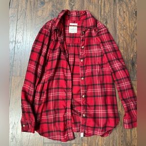 Women’s American Eagle Boyfriend Fit Flannel
